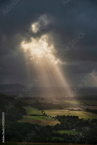 Stunning Summer landscape i...