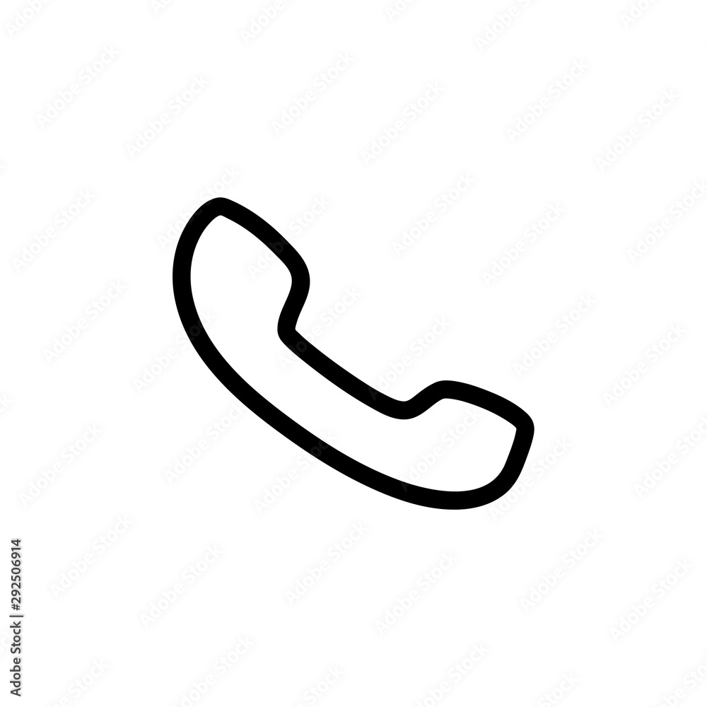 Phone vector icon, mobile symbol. Simple, flat design for web or mobile app Phone vector icon, mobile symbol. Simple, flat design for web or mobile app