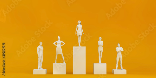 Slika na platnu Attracting and Keeping Top Talent