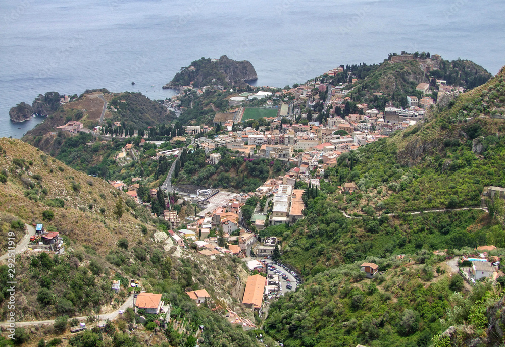 Taormina with Isola Bella