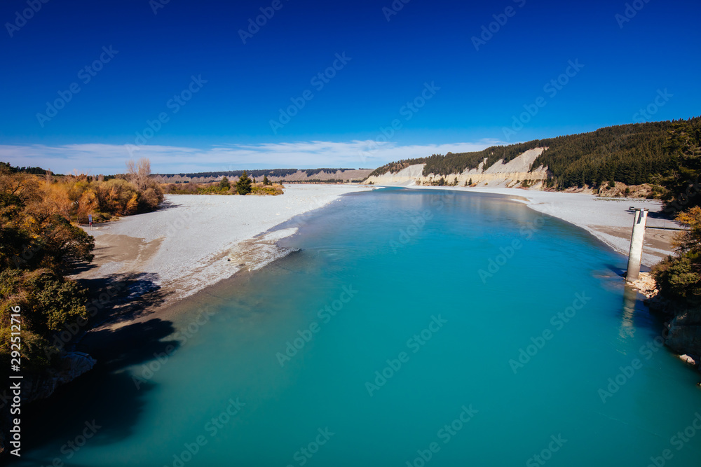 Obraz premium Rakaia Gorge