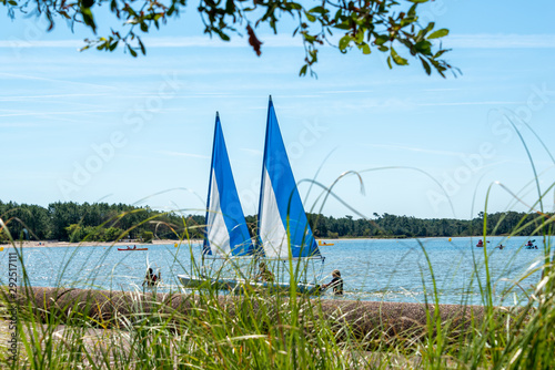 HOURTIN (Gironde, France), le lac photo