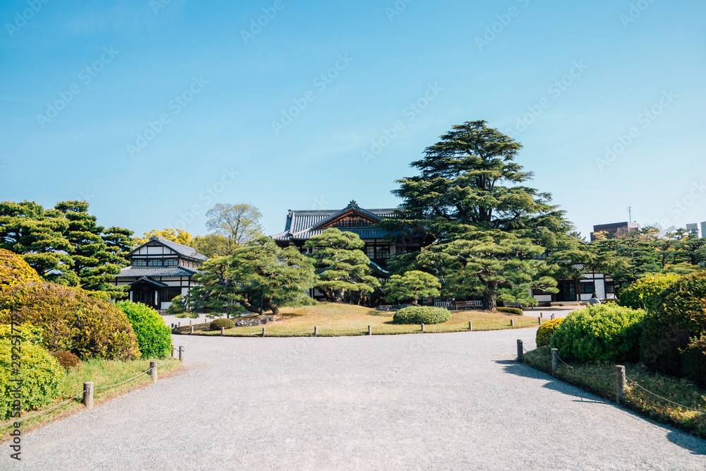 Ritsurin Park, Japanese traditional garden in Takamatsu, Kagawa, Japan