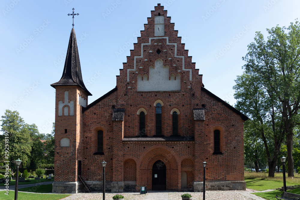 St. Mary's Church. Sigtuna. Sweden 08.2019