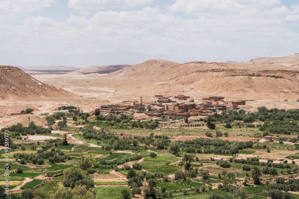 Ouarzazate is a city south of Morocco’s High Atlas mountains, known as a gateway to the Sahara Desert