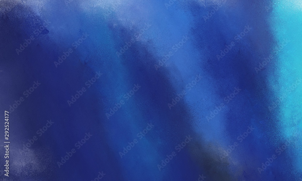 dark slate blue, medium turquoise and steel blue color painted background. diffuse painting can be used as texture, background element or wallpaper