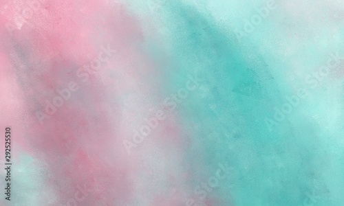 pastel blue, ash gray and medium aqua marine color painted background. broadly painted backdrop can be used as texture, background element or wallpaper