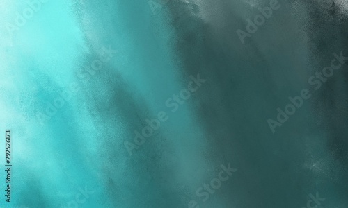 diffuse painted texture background with dark slate gray, sky blue and medium turquoise color. can be used as texture, background element or wallpaper