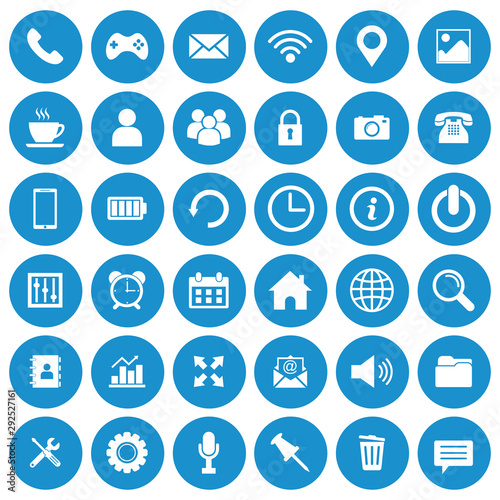 web icon set vector design symbol