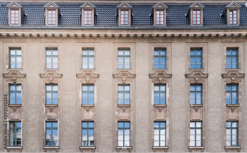 facade of an old berlin house