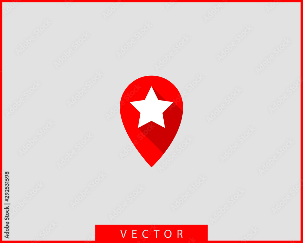 Map icons. Marker pointer. Pin location vector icon. GPS navigation symbol. Map icons. Marker pointer. Pin location vector icon. GPS navigation symbol.