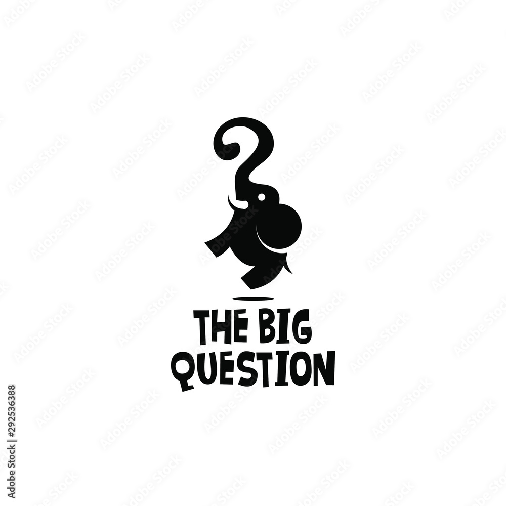 elephant logo simple modern playful big idea design ideas 