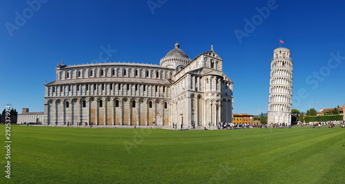 Schilderij op canvas Piazza dei Miracoli in Pisa, Tuscany