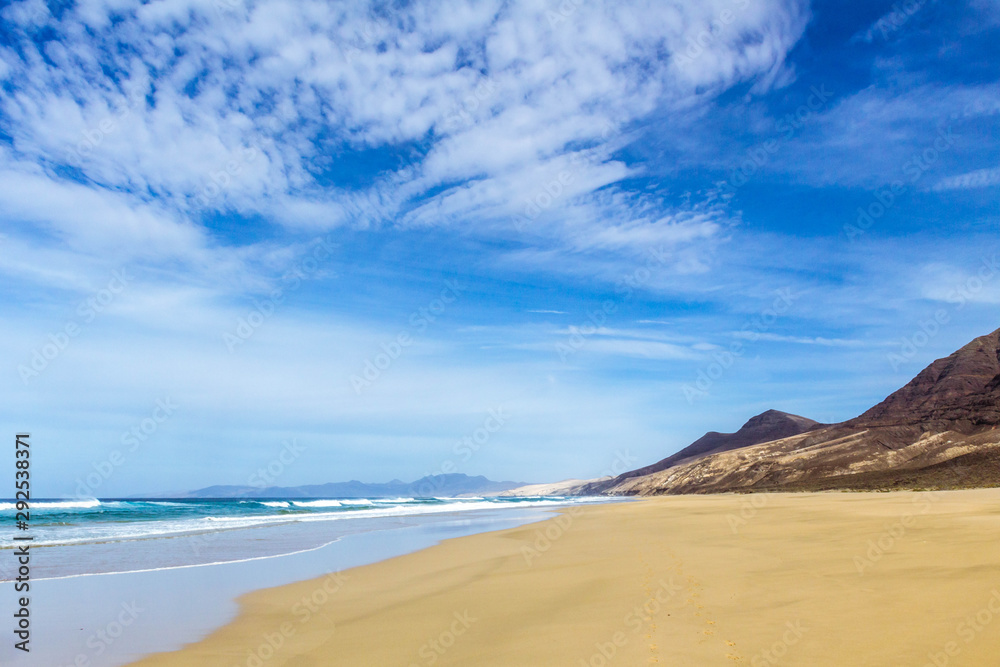 Playa de Cofete, Fuerteventura, Kanarische Inseln, Spanien