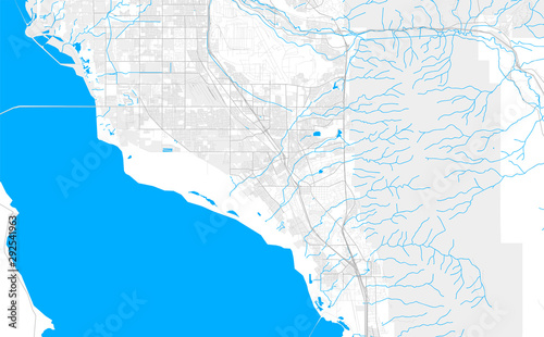 Rich detailed vector map of Layton, Utah, USA