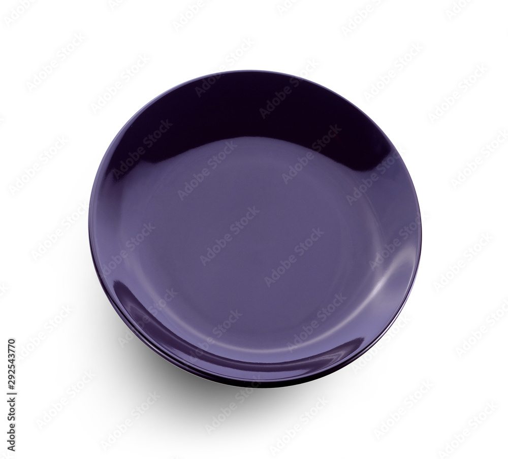 empty plate isolated on white background. empty plate isolated on white background.