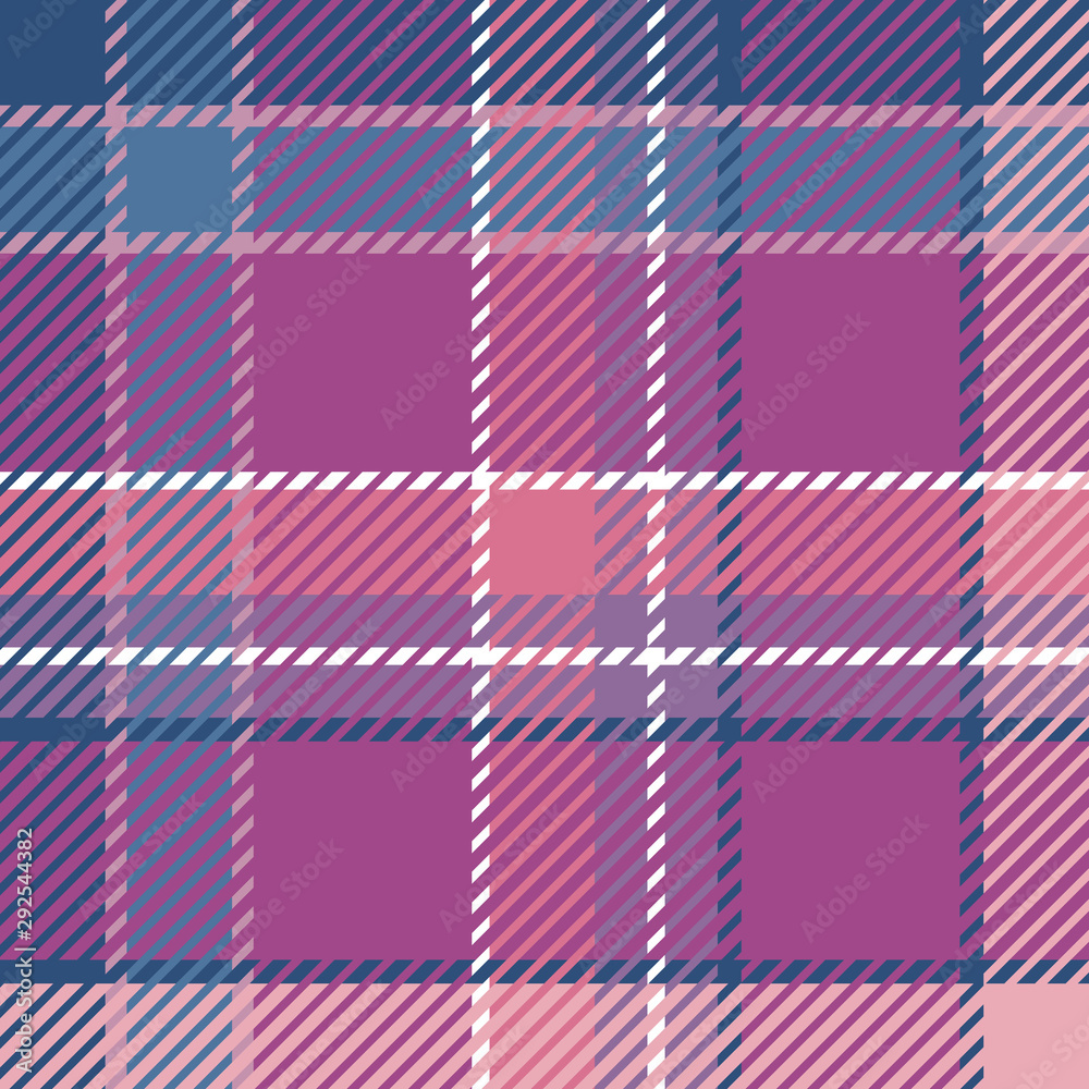 Plaid or tartan vector is background or texture in many color Plaid or tartan vector is background or texture in many color