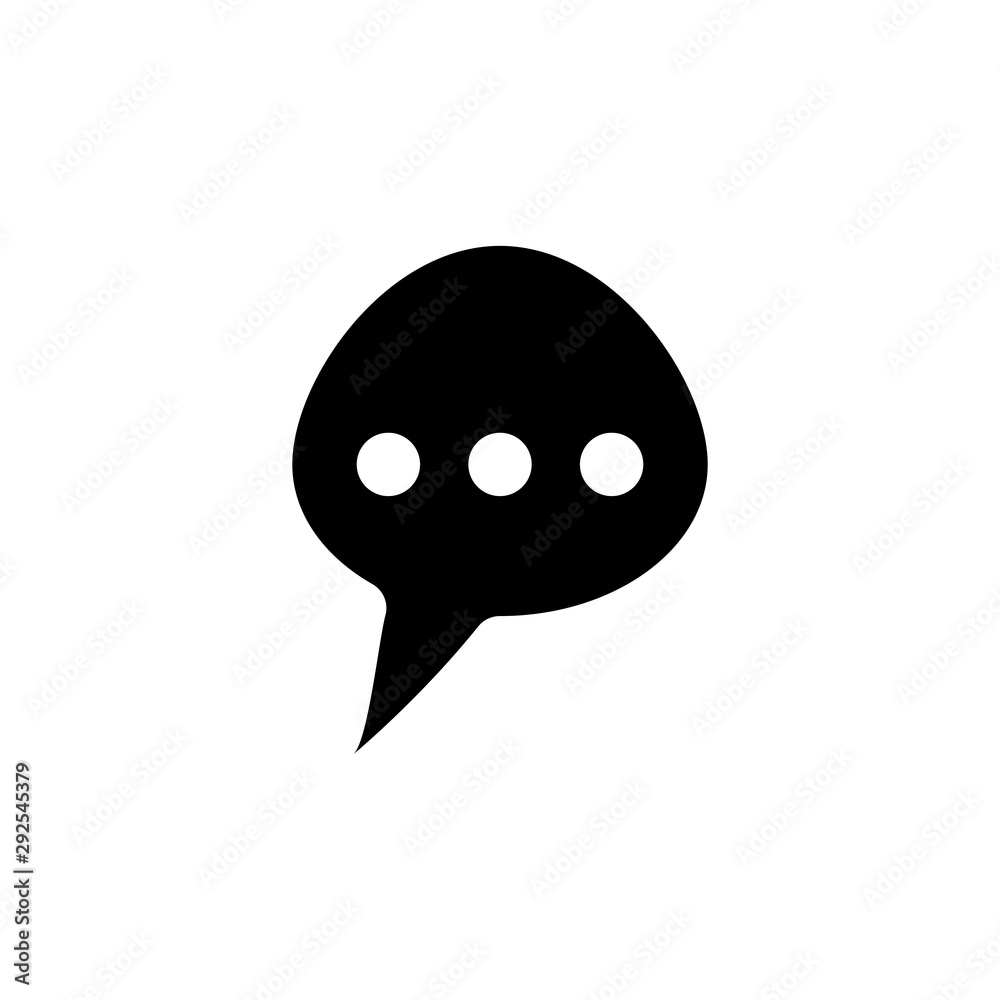 Comment icon. Social media dialog button Comment icon. Social media dialog button