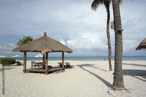 cabana on the beach