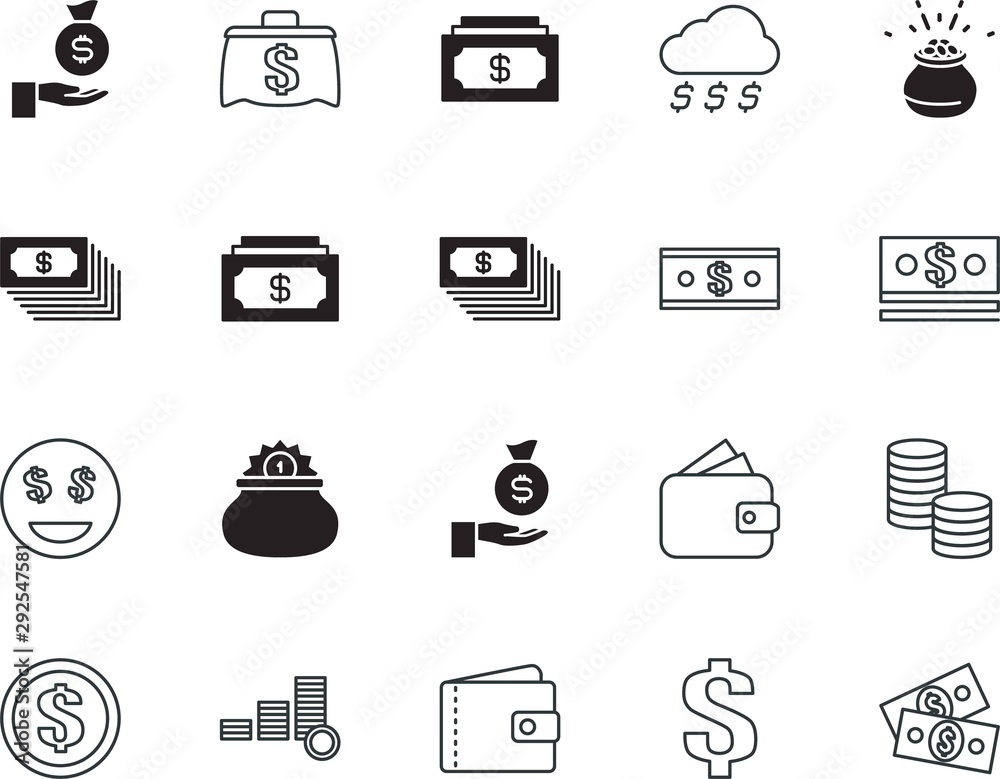 cash vector icon set such as: credit, objects, website, expression, greed, work, element, cost, pounds, sack, funny, mobile, forex, backgrounds, face, rain, metal, ball, banknote, smile, cute cash vector icon set such as: credit, objects, website, expression, greed, work, element, cost, pounds, sack, funny, mobile, forex, backgrounds, face, rain, metal, ball, banknote, smile, cute