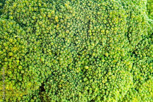 Broccoli on a white background. Healthy product.