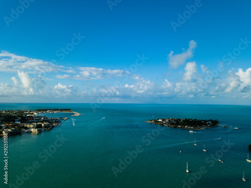 Drone View Of Key West Florida