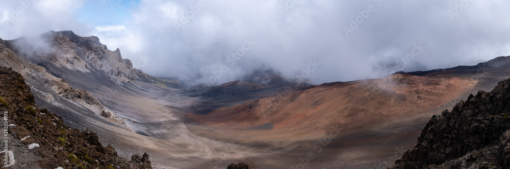 Caldera of Haleakala Volcano