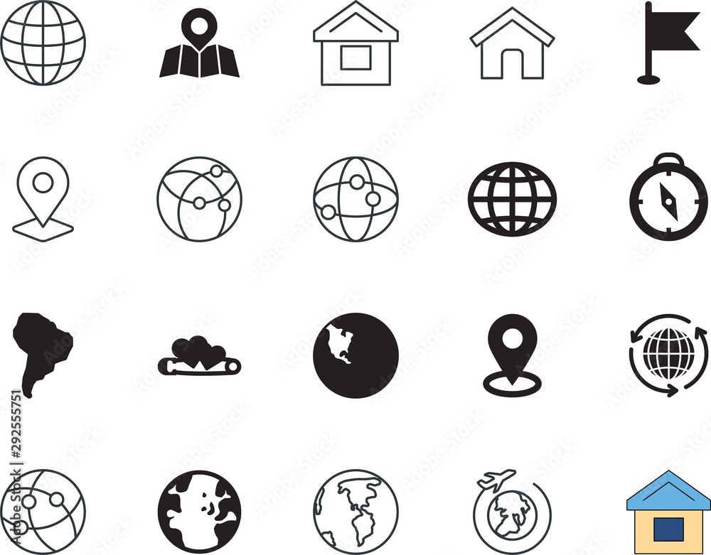 map vector icon set such as: glossy, flight, node, geo, nation, path, latin, plan, banner, reflection, park, valentines, airplane, geology, organized, aircraft, colorful, heart, rose, space, pennant