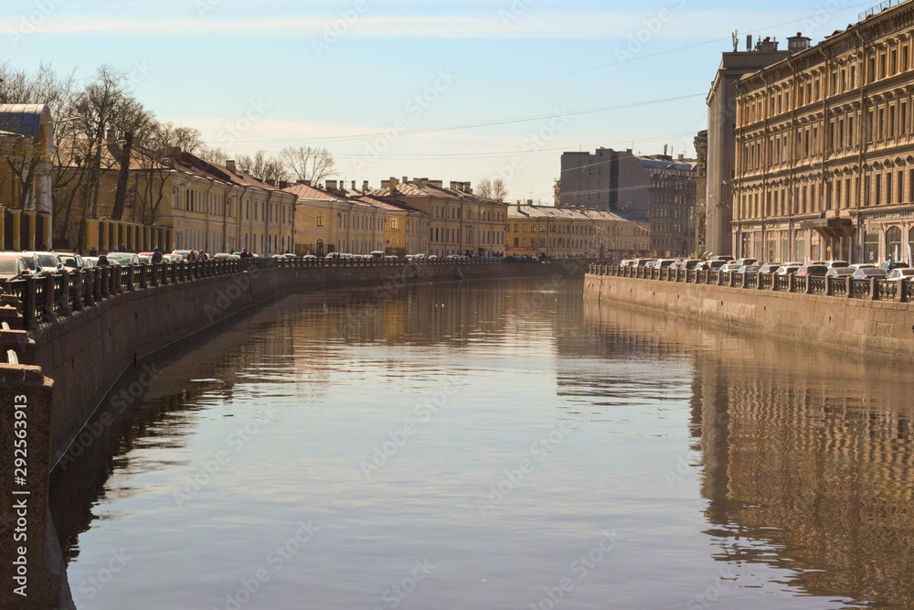 St. Petersburg in the spring