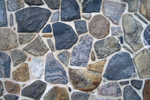 fieldstone rock pattern wall texture natural stones home facade