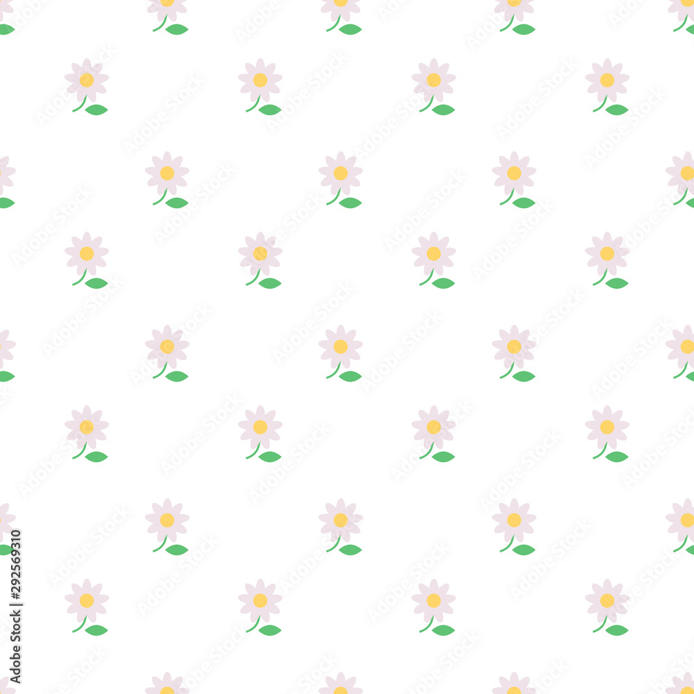 Flower seamless pattern Flower seamless pattern