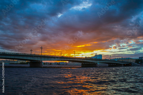 bridge at sunset © Anastasia