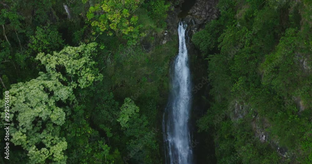 Two amazing waterfalls in the jungle