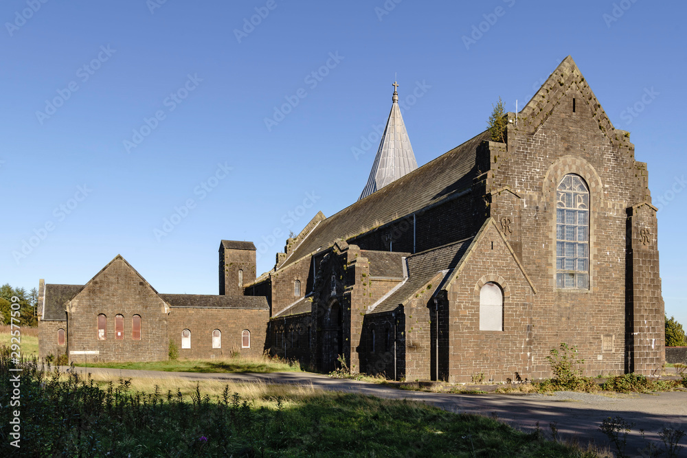 The Church at Bangour Village Hospital; Dechmont, near Livingston, Scotland. The site has been unused since the last patients in 2004. The Church at Bangour Village Hospital; Dechmont, near Livingston, Scotland. The site has been unused since the last patients in 2004.