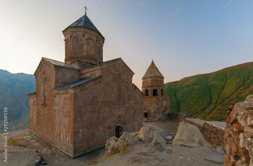 Fototapeta premium Georgia. Gergeti Monastery