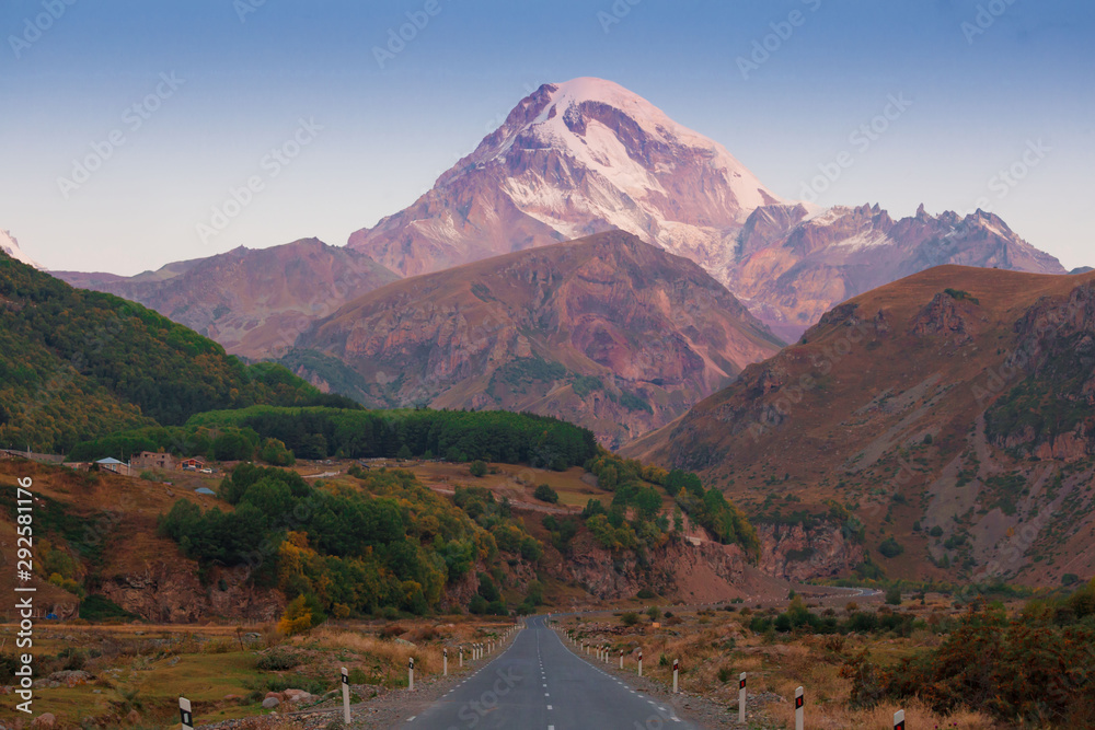 Georgia. Mount Kazbek