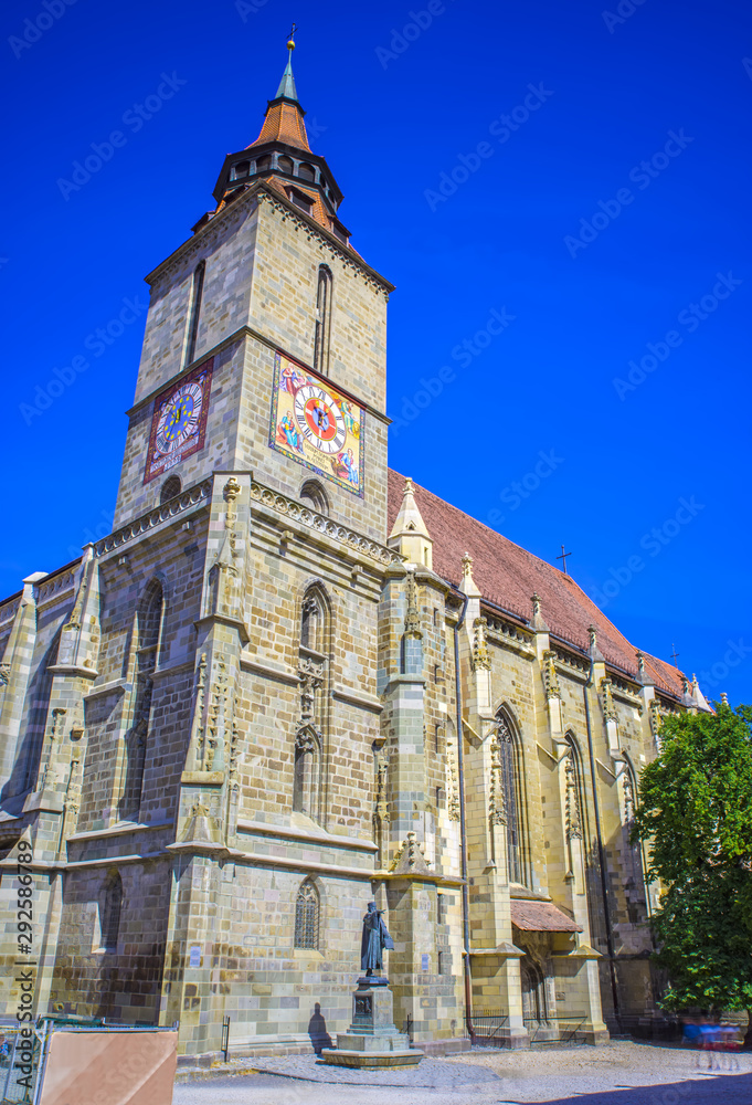 Historic saxon church in Romania