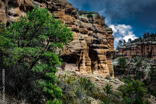 Gilla Cliff Dwellings is a National Monument photo