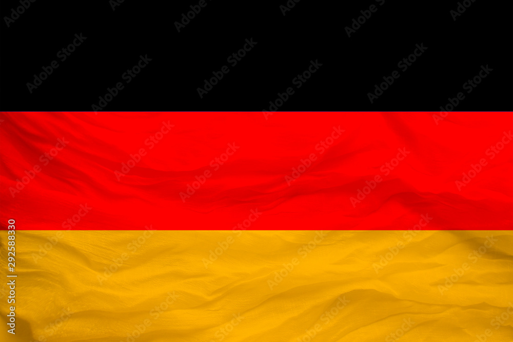 national flag of the country Germany on gentle silk with wind folds, travel concept, immigration, politics, copy space, close-up national flag of the country Germany on gentle silk with wind folds, travel concept, immigration, politics, copy space, close-up