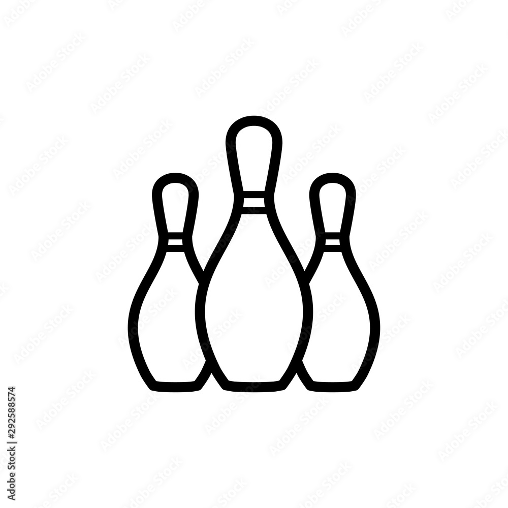 bowling and pin bowling and pin