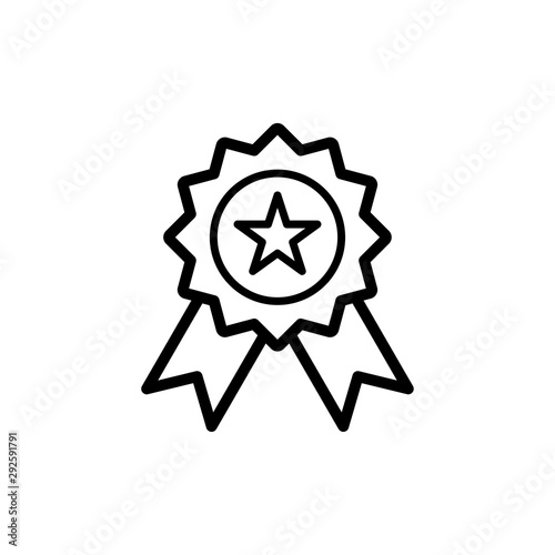 medallion icon trendy