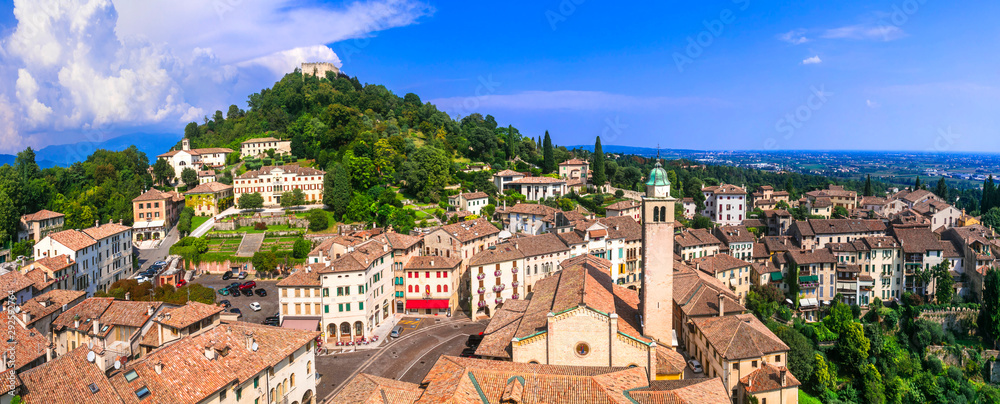 Most beautiful medieval villages (borgo) of Italy series - Asolo in Veneto region