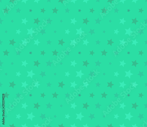 Colorful seamless pattern with stars. Low poly geometric background.