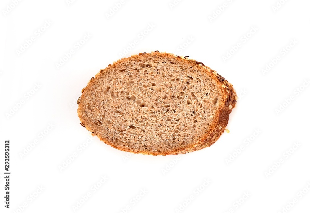 Bread isolated on a white background Bread isolated on a white background