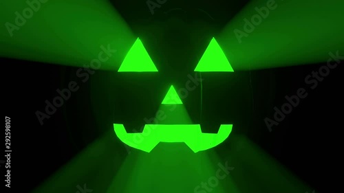 jack-o-lantern colored lights background