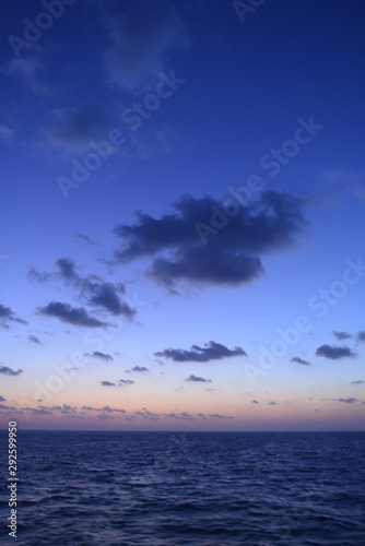 Sonnenuntergang im Südägäischen Meer, Griechenland