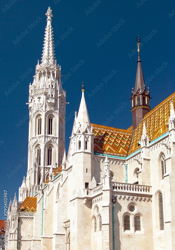 The Roman Catholic church, Matthias Church, Budapest