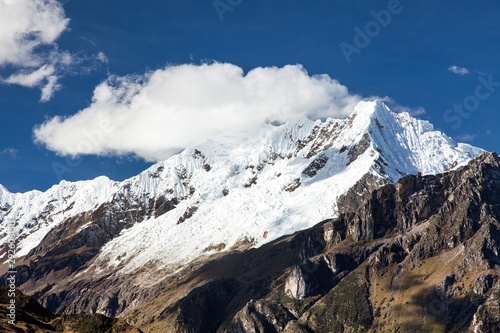 Mount Saksarayuq  Andes mountains  Choquequirao trek