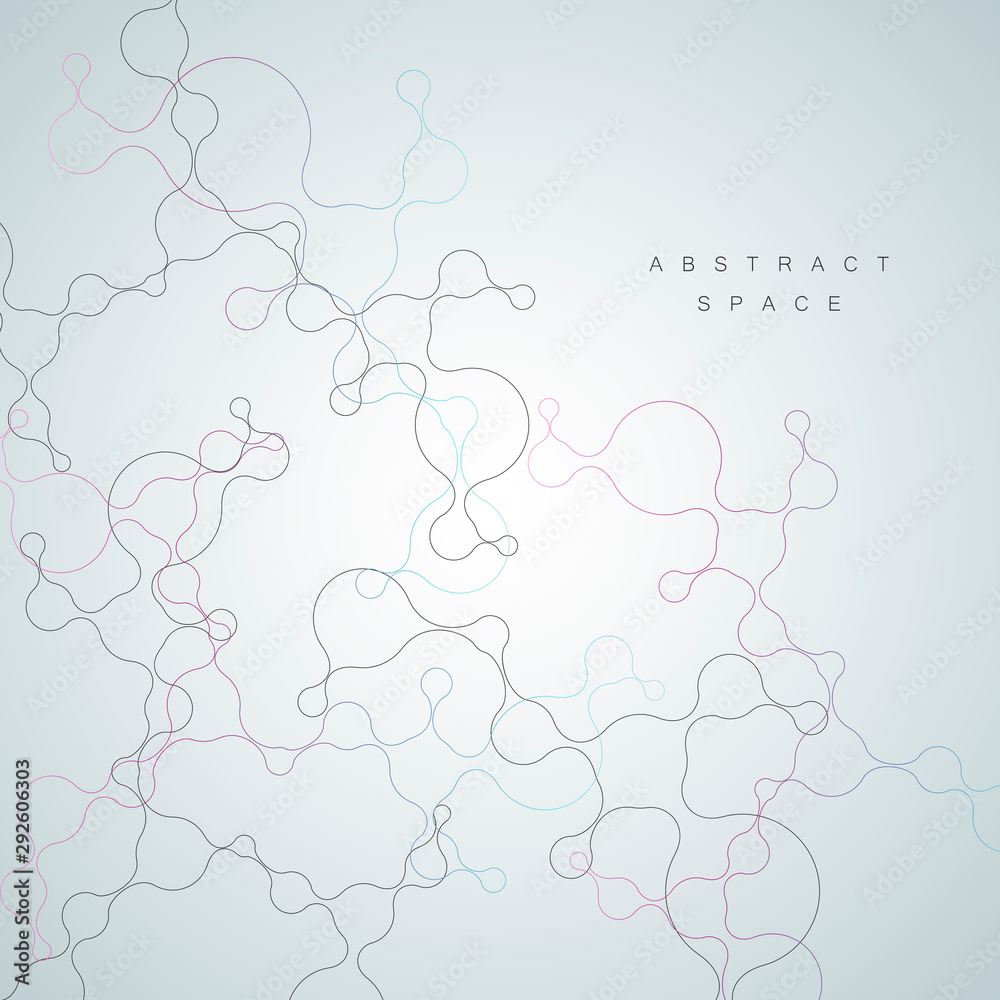 Global network connection. Global geometric connected abstract background. Vector circles and lines Global network connection. Global geometric connected abstract background. Vector circles and lines