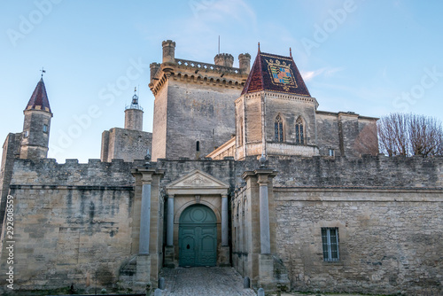The Chateau of Duke of Uzes in France photo